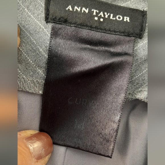 Ann Taylor 🐇 Women curvy gray pants - Picture 4 of 14